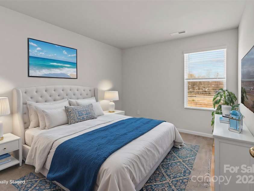 138 Bell Avenue, Albemarle, NC 28001.  MLS# CAR4231198, YatesRealty ID 14696. Virtually Staged - Bedroom 2