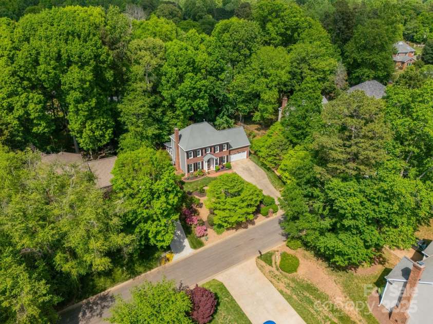 14926 Chilgrove Lane, Huntersville, NC 28078.  MLS# CAR4247740, YatesRealty ID 14699. Overhead shot of house