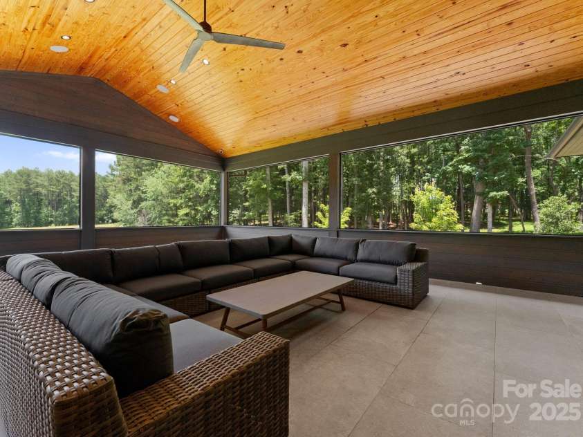 3759 NC 24/27 Highway, Cameron, NC 28326.  MLS# CAR4277323, YatesRealty ID 147. Flagship Residence Screened Porch