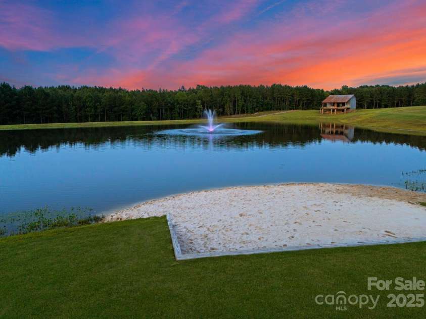 3759 NC 24/27 Highway, Cameron, NC 28326.  MLS# CAR4277323, YatesRealty ID 147. Pond Near The Guest House & Hunting Lodge