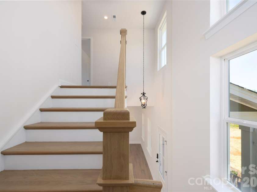 1909 Friendly Lane, Newton, NC 28658.  MLS# CAR4371462, YatesRealty ID 14703. Beautiful, Bright Open Stairway