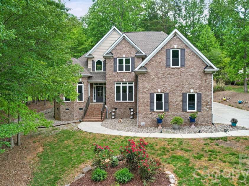 169 Winding Creek Drive, Troutman, NC 28166.  MLS# CAR4323292, YatesRealty ID 14707. Front View