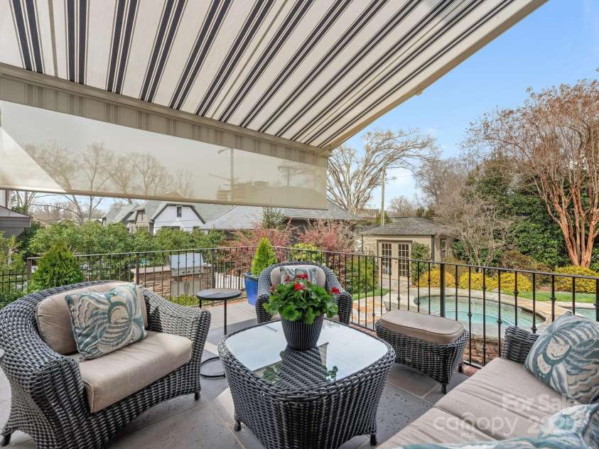 2021 Coniston Place, Charlotte, NC 28207.  MLS# CAR4237058, YatesRealty ID 14713. Patio