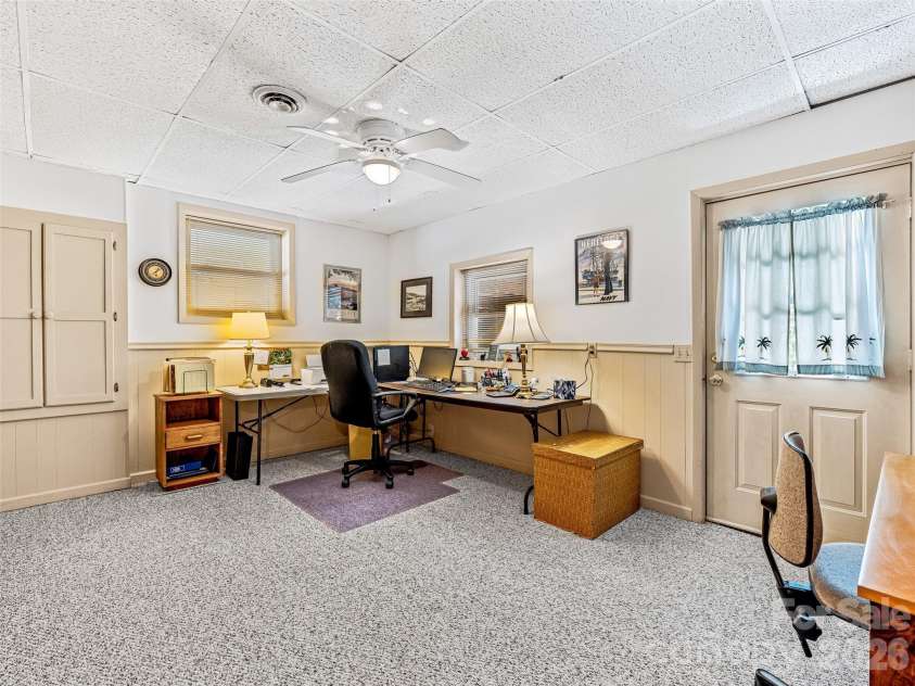29 Tall Oaks Road, Candler, NC 28715.  MLS# CAR4333653, YatesRealty ID 14716. LL Bedroom/Office
