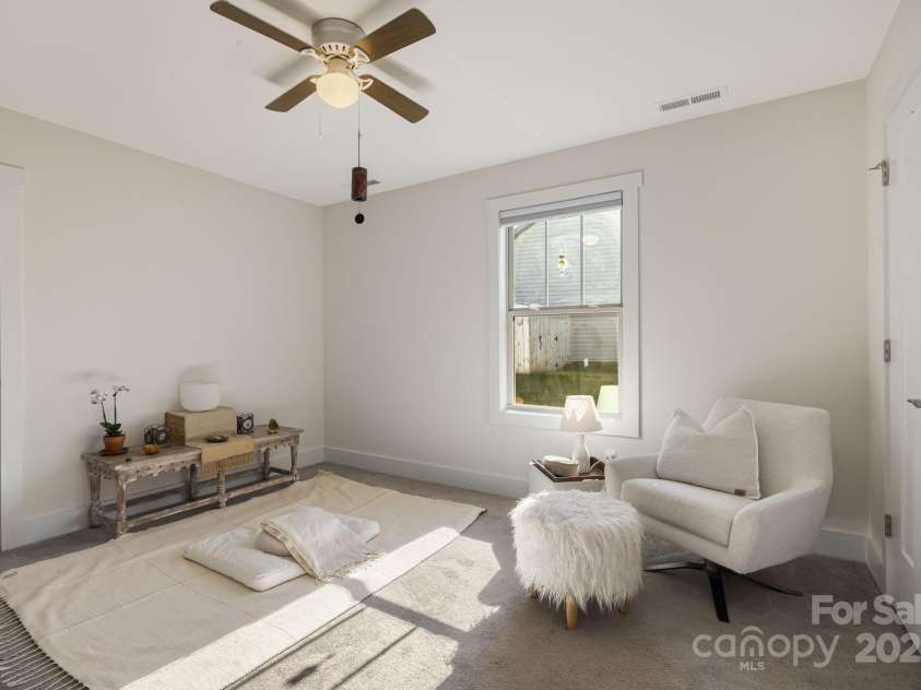 504 Rosebud Orchid Way, Weaverville, NC 28787.  MLS# CAR4318464, YatesRealty ID 14719. Flex Room with two attic storage doors, ample storage space in three areas of the upper bedroom suite