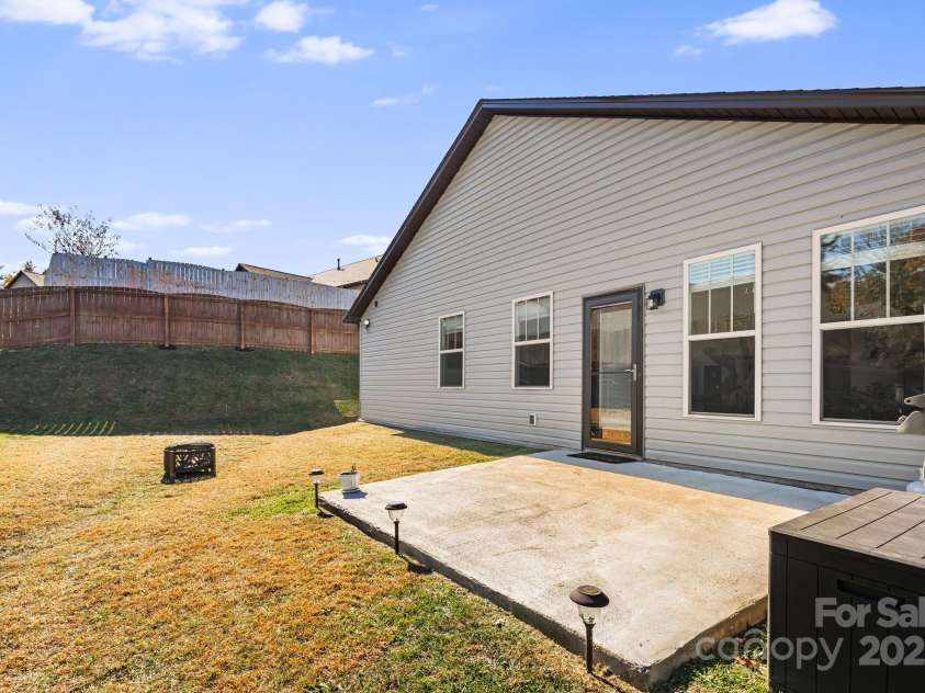 504 Rosebud Orchid Way, Weaverville, NC 28787.  MLS# CAR4318464, YatesRealty ID 14719. Large Patio Pad for adding a Jacuzzi - Listing agent has a great contact for a Jacuzzi business in the local area