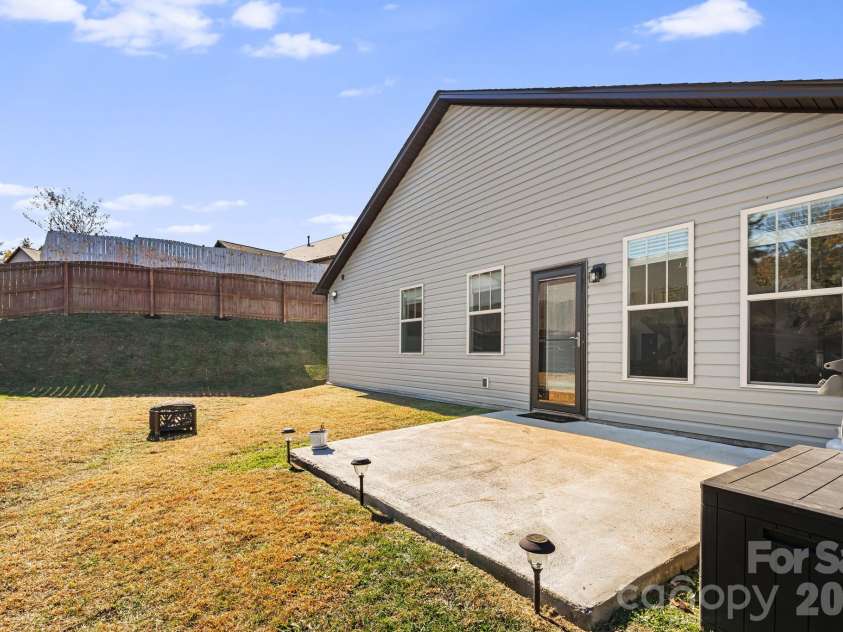 504 Rosebud Orchid Way, Weaverville, NC 28787.  MLS# CAR4318464, YatesRealty ID 14719. Large Patio Pad for adding a Jacuzzi - Listing agent has a great contact for a Jacuzzi business in the local area