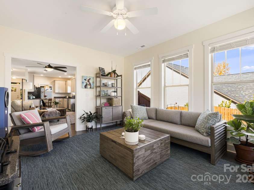 504 Rosebud Orchid Way, Weaverville, NC 28787.  MLS# CAR4318464, YatesRealty ID 14719. Sunroom for entertaining or afternoon naps