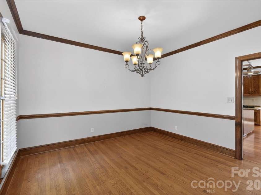 8149 Shannon Woods Lane, Matthews, NC 28104.  MLS# CAR4371130, YatesRealty ID 14728. Dining Room