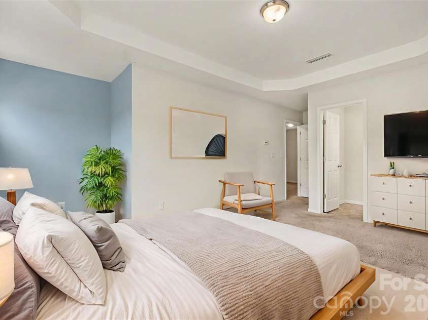 1526 Glenbar Court, Clover, SC 29710.  MLS# CAR4337838, YatesRealty ID 1473. Primary Bedroom  *Virtually Staged*