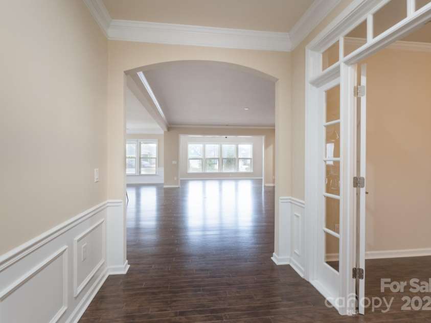 3087 Bartlett Street, Fort Mill, SC 29715.  MLS# CAR4177276, YatesRealty ID 14730. Foyer to Family Room