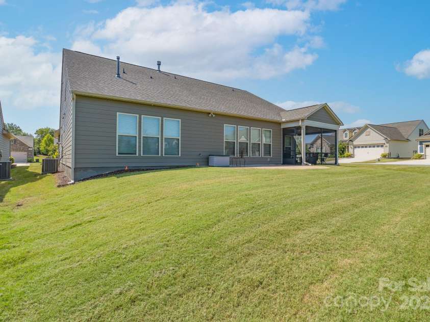 3087 Bartlett Street, Fort Mill, SC 29715.  MLS# CAR4177276, YatesRealty ID 14730. Rear Exterior