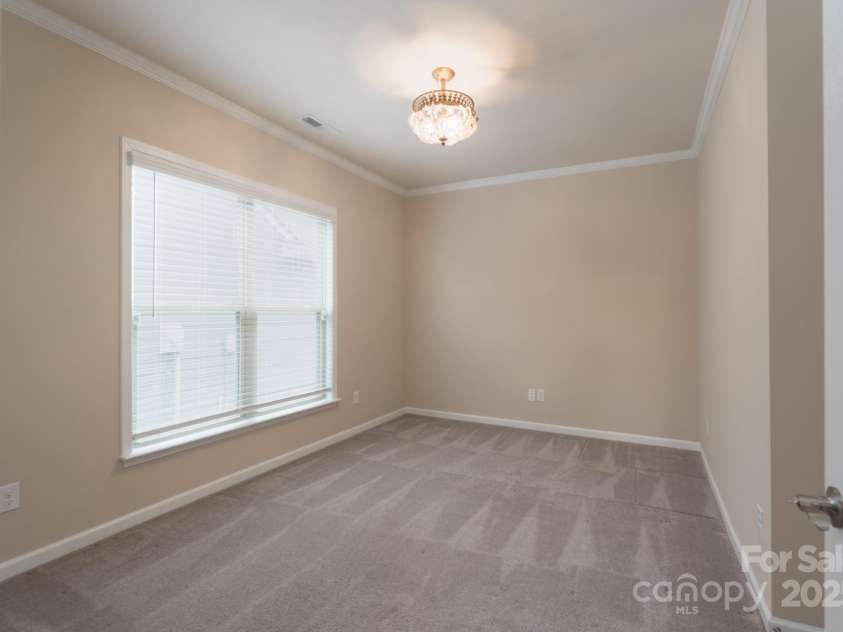 3087 Bartlett Street, Fort Mill, SC 29715.  MLS# CAR4177276, YatesRealty ID 14730. Study or Flex Room connected to the Primary Bedroom