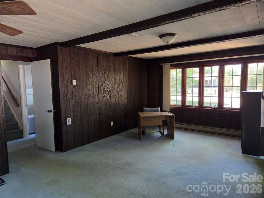 2309 24th Avenue, Hickory, NC 28601.  MLS# CAR4372707, YatesRealty ID 14731. Converted garage