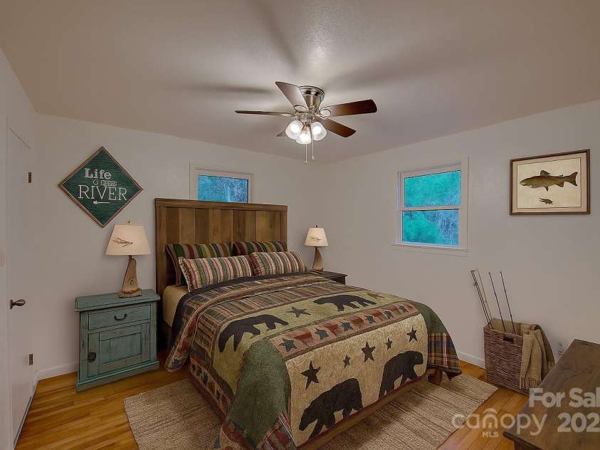 5381 State HWY 197 S Highway, Burnsville, NC 28714.  MLS# CAR4248281, YatesRealty ID 14736. Digitally Staged