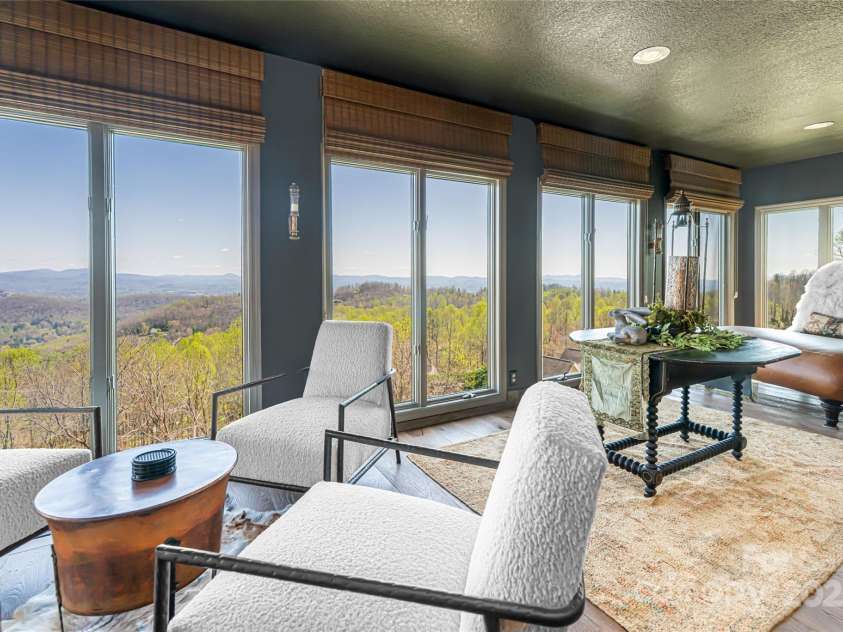 704 Fleetwood Plaza, Hendersonville, NC 28739.  MLS# CAR4246743, YatesRealty ID 14741. Sunroom