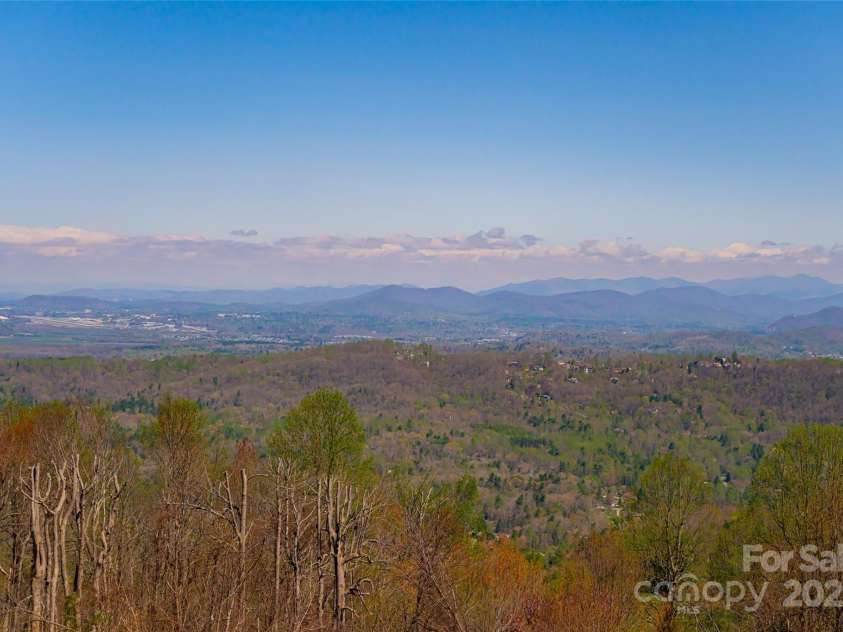 704 Fleetwood Plaza, Hendersonville, NC 28739.  MLS# CAR4246743, YatesRealty ID 14741. Views from sunroom