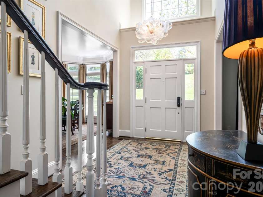 38 Pine Acre Boulevard, Asheville, NC 28804.  MLS# CAR4371915, YatesRealty ID 14750. Bright Entry Hall