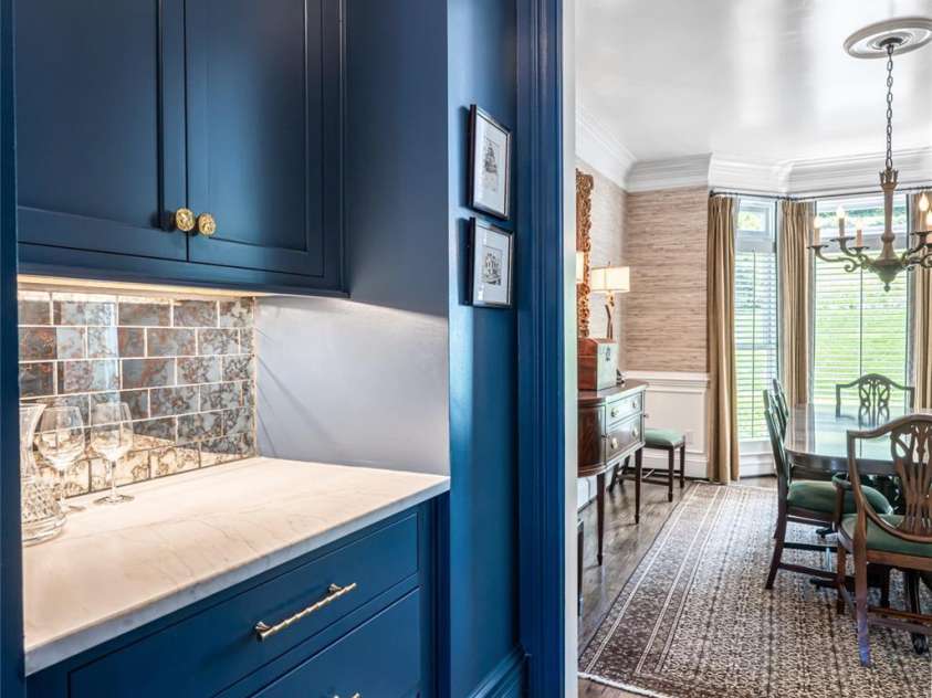 38 Pine Acre Boulevard, Asheville, NC 28804.  MLS# CAR4371915, YatesRealty ID 14750. Fantastic Butler's Pantry