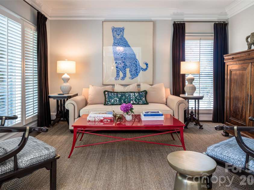 38 Pine Acre Boulevard, Asheville, NC 28804.  MLS# CAR4371915, YatesRealty ID 14750. Sitting Room off Front Entry