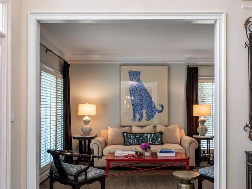 38 Pine Acre Boulevard, Asheville, NC 28804.  MLS# CAR4371915, YatesRealty ID 14750. Sitting Room Off Front Entry
