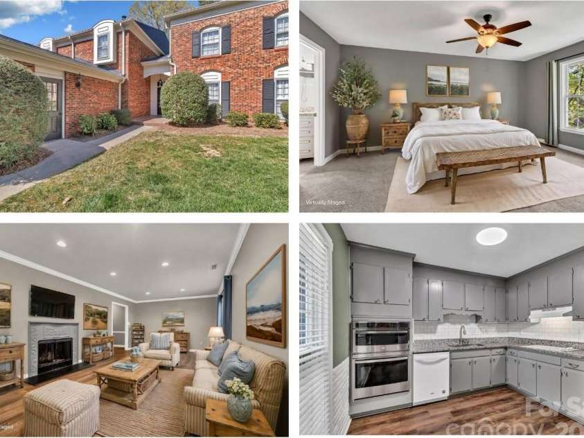 7214 Quail Meadow Lane, Charlotte, NC 28210.  MLS# CAR4227594, YatesRealty ID 14751. 