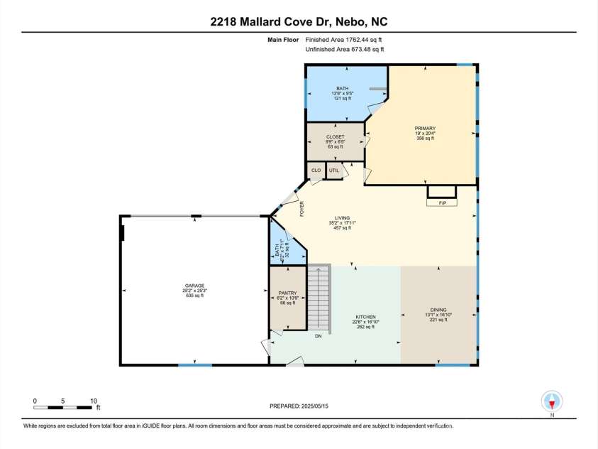 2218 Mallard Cove Drive, Nebo, NC 28761.  MLS# CAR4258692, YatesRealty ID 14755. 