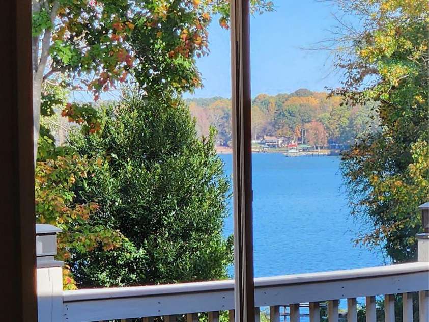 9542 Riviera Drive, Sherrills Ford, NC 28673.  MLS# CAR4298119, YatesRealty ID 14759. Amazing Lake views from Dining Room  Window