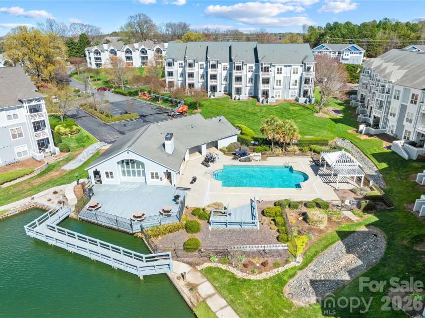 18700 Nautical Drive, Cornelius, NC 28031.  MLS# CAR4357308, YatesRealty ID 14763. Community Pool and Clubhouse
