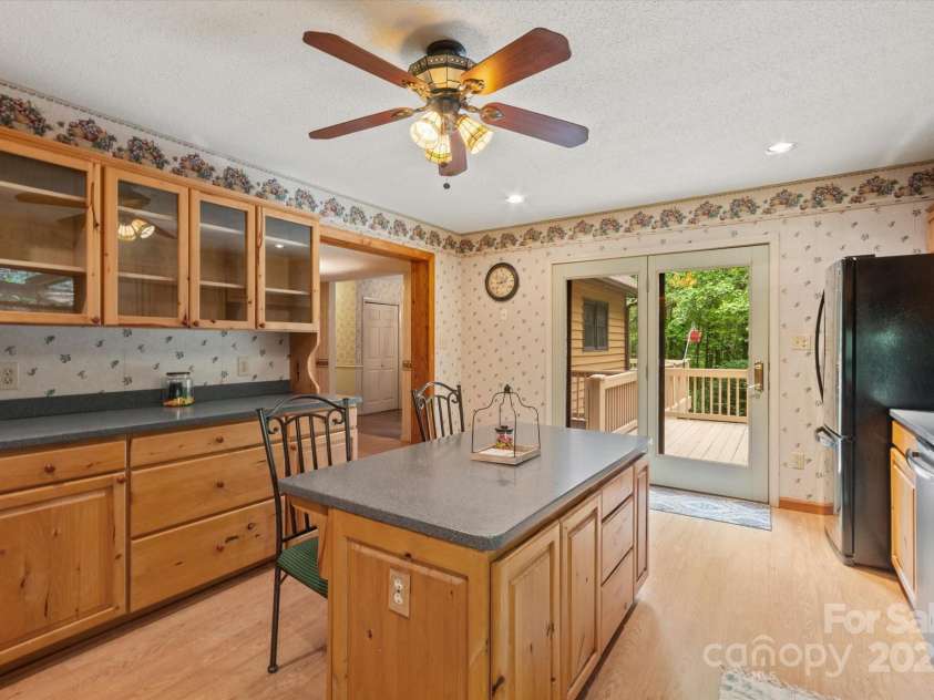 350 Stagecoach Road, Zirconia, NC 28790.  MLS# CAR4262854, YatesRealty ID 14765. Kitchen view 4