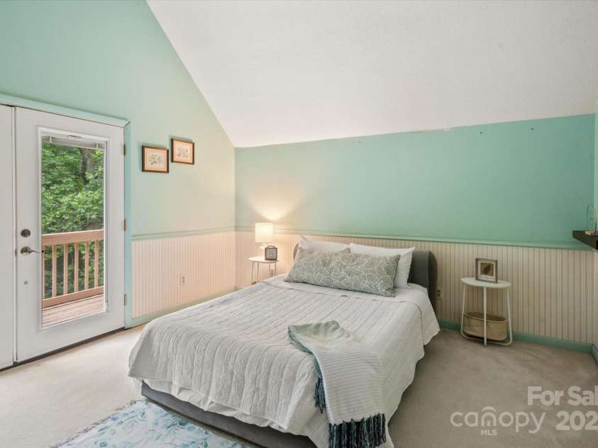 350 Stagecoach Road, Zirconia, NC 28790.  MLS# CAR4262854, YatesRealty ID 14765. Primary Bedroom View 2