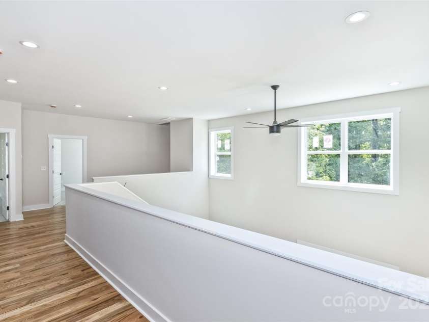 440 Old Buckeye Cove Road, Swannanoa, NC 28778.  MLS# CAR4262695, YatesRealty ID 14766. 2nd floor landing area.