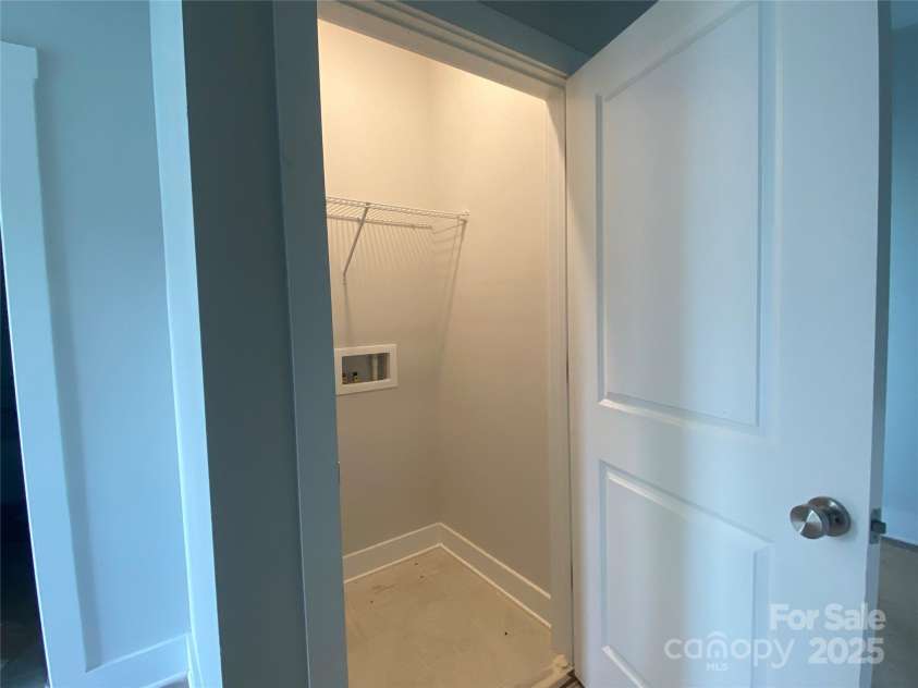 416 Nathaniel Way, Charlotte, NC 28213.  MLS# CAR4252856, YatesRealty ID 14767. Laundry Closet