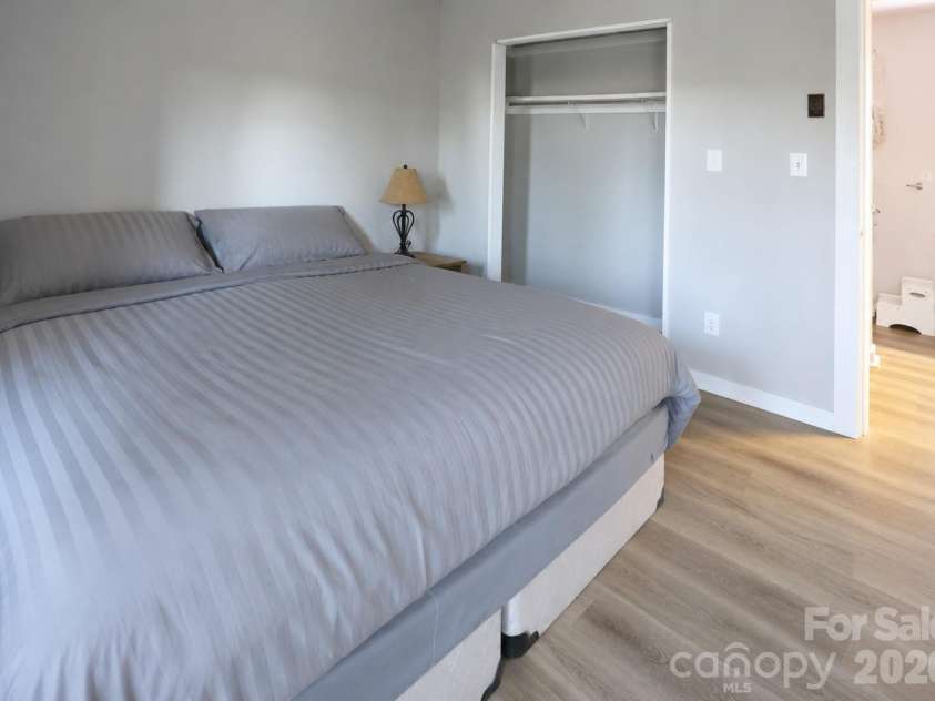 198 Brooks Branch Road, Leicester, NC 28748.  MLS# CAR4342516, YatesRealty ID 14773. Apartment Bedroom