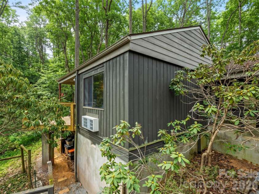 198 Brooks Branch Road, Leicester, NC 28748.  MLS# CAR4342516, YatesRealty ID 14773. New mini-split in apartment