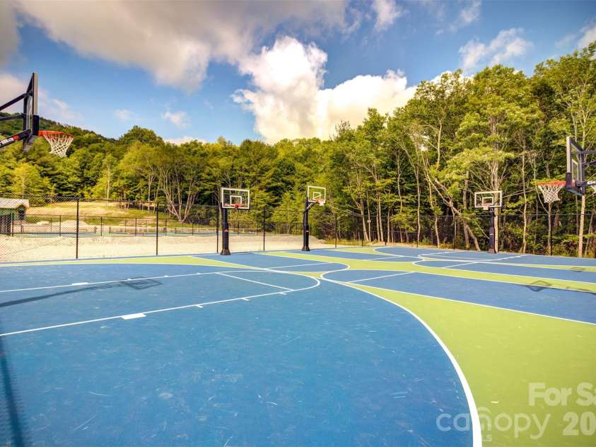23 Eagle Park Circle, Banner Elk, NC 28604.  MLS# CAR4373835, YatesRealty ID 14781. Basketball courts - Camp Eagles Nest