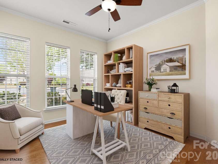 6015 Congaree Court, Indian Land, SC 29707.  MLS# CAR4370619, YatesRealty ID 14801. Virtually Staged