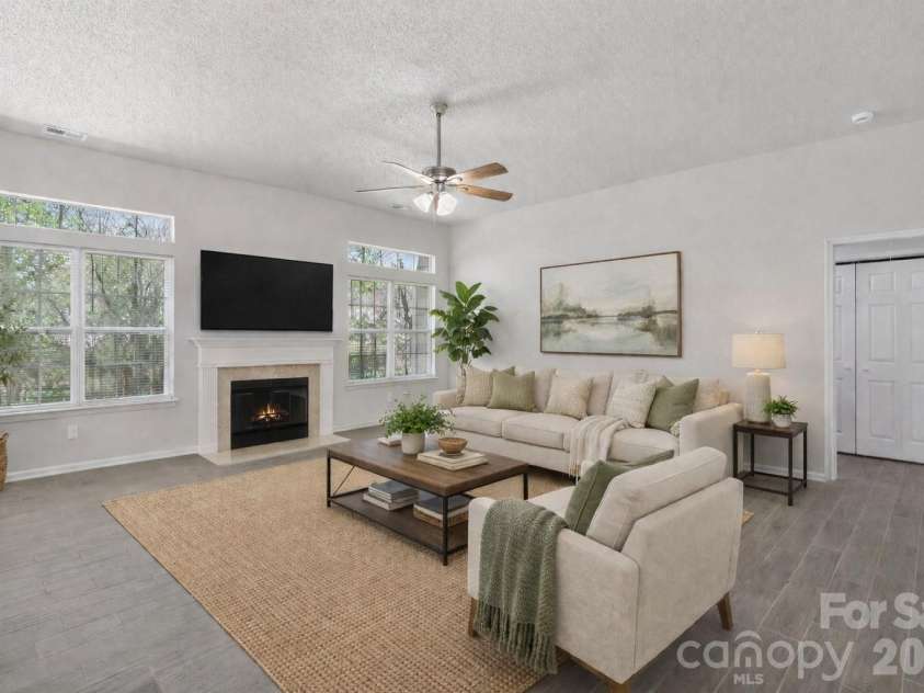 14404 Timber Falls Court, Charlotte, NC 28273.  MLS# CAR4365140, YatesRealty ID 14803. Virtually Staged.