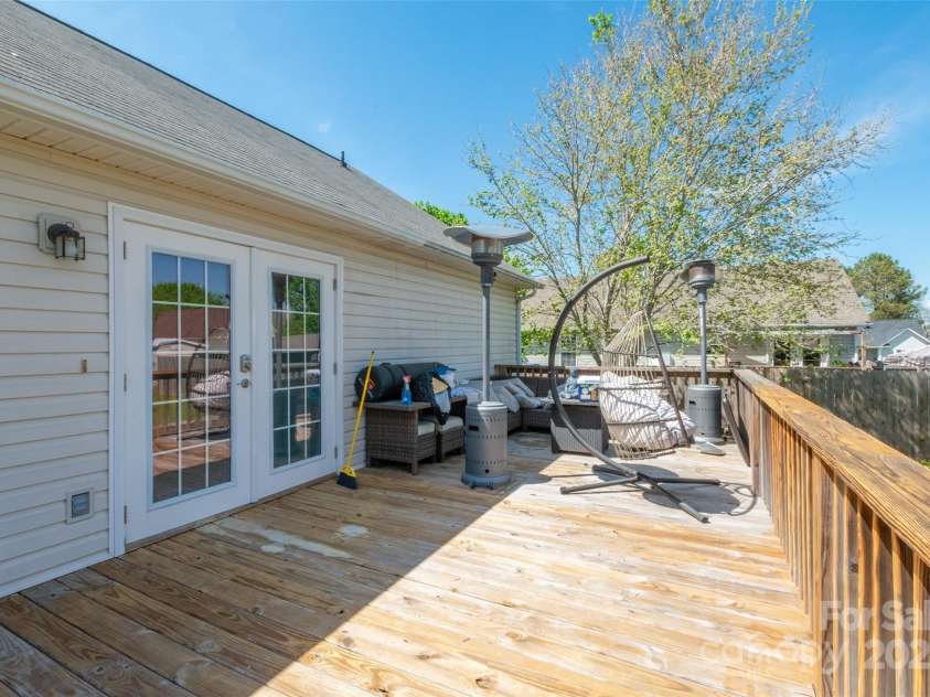 1805 Lawton Drive, Rock Hill, SC 29730.  MLS# CAR4243048, YatesRealty ID 14806. Large deck for entertaining