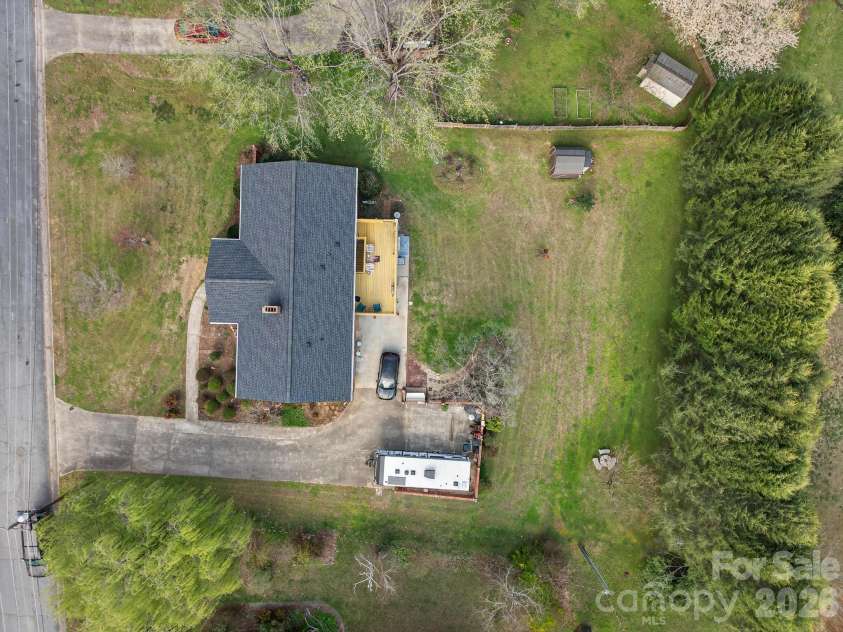 708 Wilmore Street, Lenoir, NC 28645.  MLS# CAR4360264, YatesRealty ID 14812. Aerial view