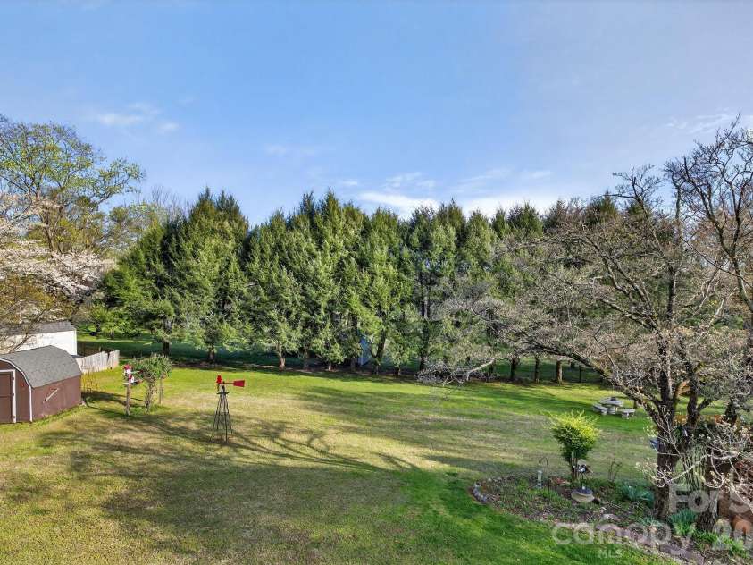 708 Wilmore Street, Lenoir, NC 28645.  MLS# CAR4360264, YatesRealty ID 14812. Back yard