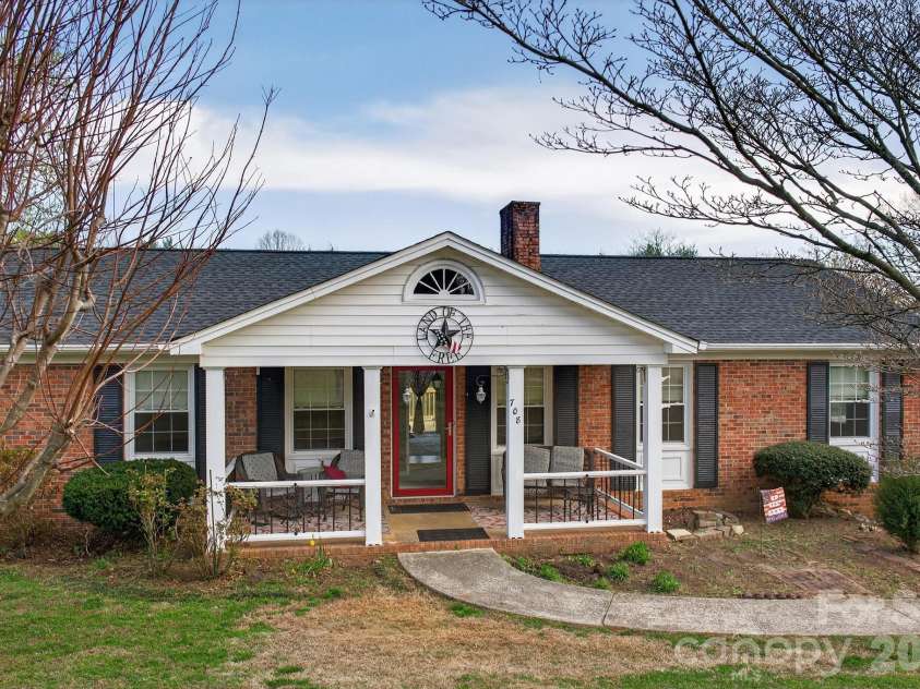 708 Wilmore Street, Lenoir, NC 28645.  MLS# CAR4360264, YatesRealty ID 14812. Exterior front