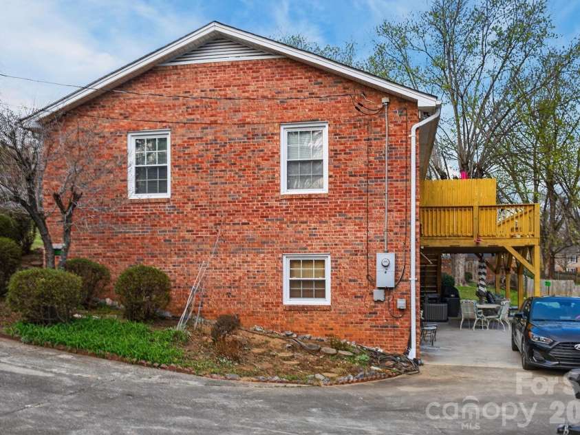 708 Wilmore Street, Lenoir, NC 28645.  MLS# CAR4360264, YatesRealty ID 14812. Side view