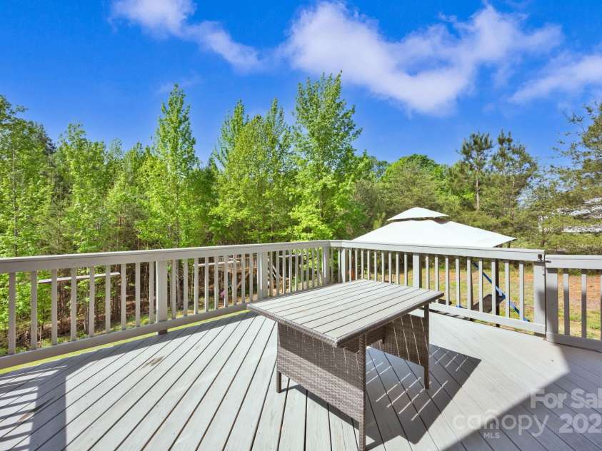 13408 Portside Lane, Lancaster, SC 29720.  MLS# CAR4249986, YatesRealty ID 14816. Back Deck