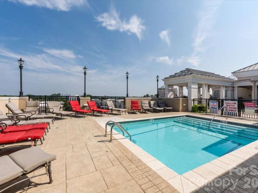 4625 Piedmont Row Drive, Charlotte, NC 28210.  MLS# CAR4400741, YatesRealty ID 14816. Rooftop pool (currently closed for construction)