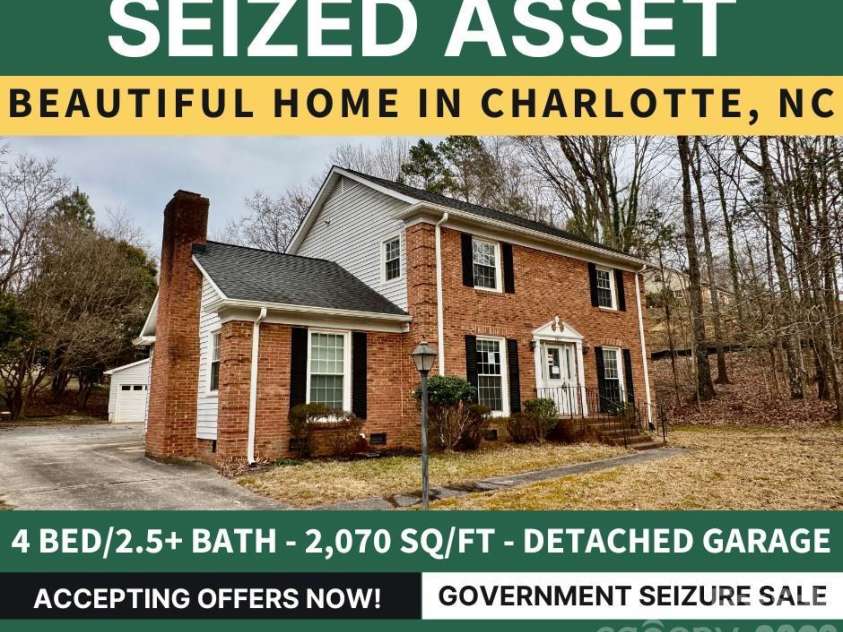 7817 Ritter Drive, Charlotte, NC 28270.  MLS# CAR4351493, YatesRealty ID 14818. 