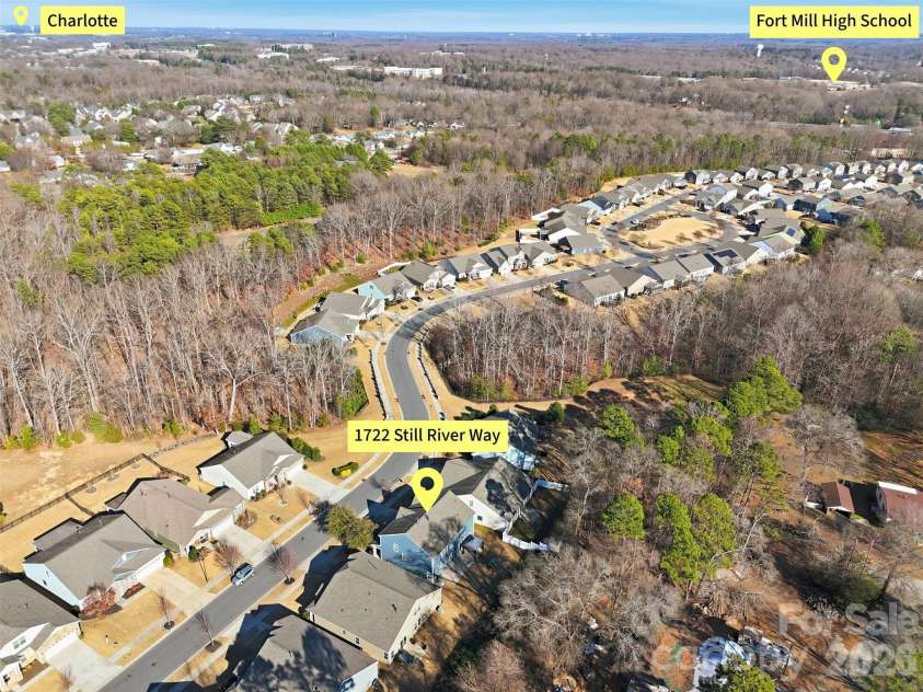 1722 Still River Way, Fort Mill, SC 29708.  MLS# CAR4340616, YatesRealty ID 1482. 