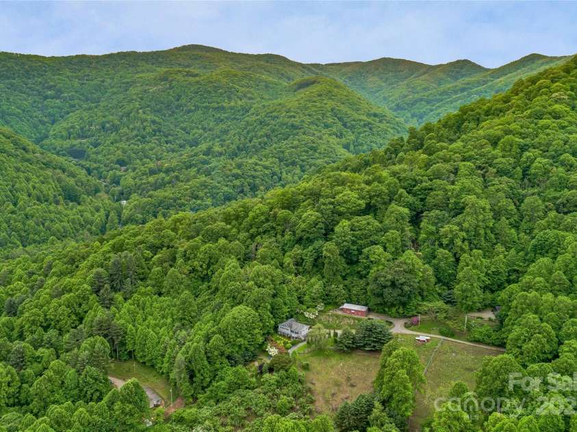 283 Grapevine Cove, Waynesville, NC 28785.  MLS# CAR4260835, YatesRealty ID 14836. Stars at night, and sunrise in morning...and still just 20 minutes to town.