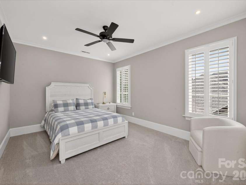 8008 Skye Lochs Drive, Waxhaw, NC 28173.  MLS# CAR4367926, YatesRealty ID 14845. Secondary Upper Level Bedroom 