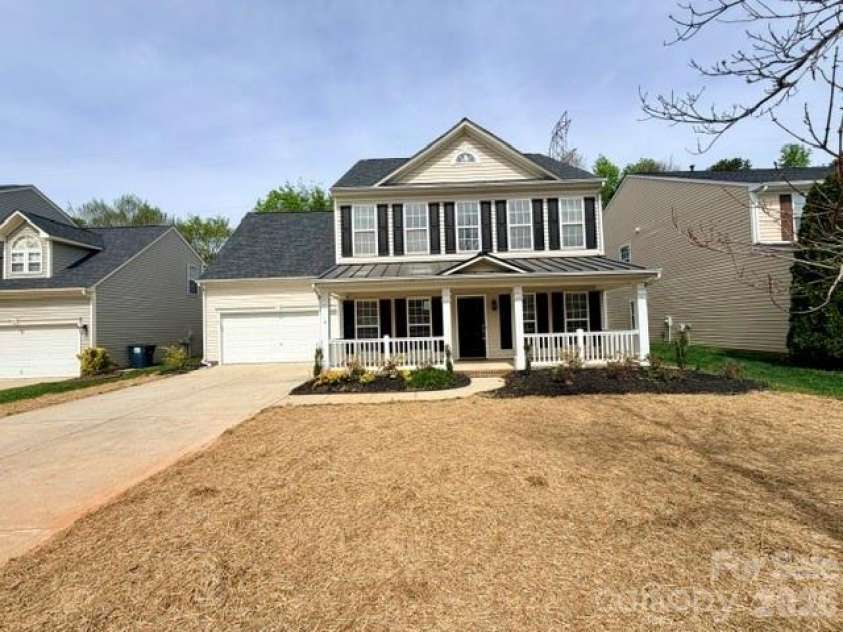 1022 Canopy Drive, Indian Trail, NC 28079.  MLS# CAR4294444, YatesRealty ID 14846. 